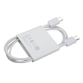 Miniatyrbillede 2 af 6: Kabel (EP-DN980BWE) Type-C til Type-C, 25 W, 3 A, 1 m SAMSUNG White (bulkemballage)