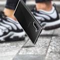 Pikkukuva 3 / 3: Kotelo - AVIZAR - Galaxy Note 10 - Joustava geelisilikoni - Ultra Thin - Läpinäkyvä valkoinen Klar vit