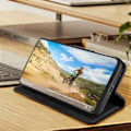 Pikkukuva 4 / 5: Kotelo Xiaomi 13:lle - AVIZAR - Keinonahka - Lompakko- ja videotuki - musta Svart