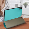 Pikkukuva 3 / 5: AVIZAR kotelo Xiaomi Redmi Pad 10.6:lle - Flip Support Video Keyboard - Turquoise Blå