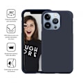 Pikkukuva 2 / 3: JAYM Soft Case iPhone 14:lle - Sininen - MagSafe-yhteensopiva Blå