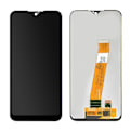 Pikkukuva 1 / 4: LCD-näyttö - Samsung - Galaxy A01 - Alkuperäinen kosketusnäyttö - Musta - 5,5 tuumaa Svart