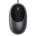 Miniatyrbild 1 av 5: Skrivbordsmus för USB C Ambidextrisk Elegant Design Mörkgrå - Satechi Mörkgrå