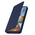 Miniatyrbild 2 av 4: Skal - AVIZAR - Samsung Galaxy A21s - Eco-läder - Nattblå - Stödfunktion Midnattsblå