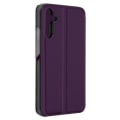 Miniatyrbillede 2 af 4: Clear View etui, der er kompatibelt med Samsung Galaxy A34 5G lilla etui