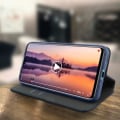 Miniatyrbillede 4 af 4: Housse - Huawei - P Smart S - Øko-læder - Støttefunktion - Blå Blå