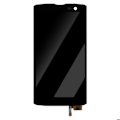 Miniatyrbild 1 av 4: IPS LCD-skärm för Crosscall Action X3 + svart pekglas Svart