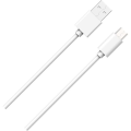 Miniatyrbillede 2 af 3: USB A 2,4A FastCharge hjemmeoplader + USB A/micro USB-kabel Hvid WOW