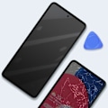 Miniatyrbillede 4 af 4: Komplet OLED-skærm til Samsung Galaxy A52s - AVIZAR - Berøringsglas - Grøn ramme Grön