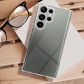 Pikkukuva 4 / 5: AVIZAR Suojakuori Samsung Galaxy S23 Ultralle - Joustava geelisilikoni - Läpinäkyvä Transparent