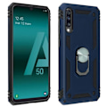 Miniatyrbild 1 av 4: Fodral - AVIZAR - Galaxy A50 - Bi-material - Video Support Ring - Midnattsblå Midnattsblå
