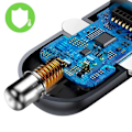 Miniatyrbillede 3 af 5: Belkin 20W Strømforsyning Kompakt Hurtigopladning USB-C Biloplader Sort