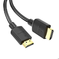 Miniatyrbillede 2 af 5: HDMI 2.1 kabel til 8K TV 60Hz, guldplatede stik, 2m, Swissten, sort