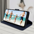 Miniatyrbild 4 av 4: Fodral - Samsung - Galaxy S21 Ultra - Skydd - Kortfack - Videostöd - Blå Blå