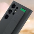 Pikkukuva 3 / 5: Kotelo Galaxy S23 Ultra Silicone Matt Finish -kangasnauhalla Original Black