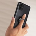 Pikkukuva 3 / 4: Tukikotelo yhteensopiva Samsung Galaxy A04e Black Case Ringin kanssa Svart
