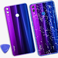 Pikkukuva 4 / 4: Takalasin vaihto - AVIZAR - Honor 8X - Sininen Blå