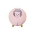 Pikkukuva 1 / 2: Yövalokostutin - TECHKIDS - Planet Cat -malli - Vaaleanpunainen - 220 ml - Erittäin hiljainen Rosa