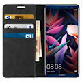 Miniatyrbillede 3 af 4: Etui - Huawei - Mate 10 Pro - Ægte læder - Pung - Video støttefunktion Svart