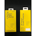 Miniatyrbillede 2 af 2: 3D Stødsikker Skærmbeskyttelse til iPhone 16 Pro Blød Anti Blå Lys Rhinoshield Transparent Vit