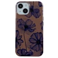 Pikkukuva 1 / 5: MagSafe-kuori iPhone 15 Plus Elegantti Velvet Night Burga Tummanvioletti kuvio Lila