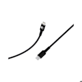 Miniatyrbillede 2 af 5: USB-C / Lightning 3A Power Delivery 60W 1,2m Opladnings- og Overførsels Kabel BigBen Connected Sort