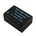 Pikkukuva 1 / 3: Batteri 7.2V 750mAh Panasonic Lumix DMC-FZ -kameralle Li-ion Musta sort
