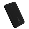 Pikkukuva 1 / 4: Ulkoakku 5000 mAh 2 USB-porttia ja Micro-USB-nopeasalaisu USB Fast Charge Akashi Musta