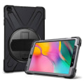 Pikkukuva 3 / 4: Coque Galaxy Tab A 10.1 2019 - AVIZAR - Hybridi - Kääntökahva - Tukijalka - Musta Svart