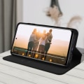 Pikkukuva 4 / 4: Xiaomi Mi 10T Lite Folio Case Lompakkoteline Toiminto Musta Svart