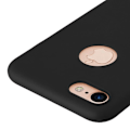 Miniatyrbillede 4 af 4: Coque - Forcell - iPhone 7, iPhone 8 - Silikone Gel - Fleksibel - Sort Svart