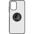 Miniatyrbillede 1 af 4: Xiaomi Redmi Note 10 / Note 10s etui Bi-materiale metalring sort støtte