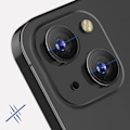 Pikkukuva 4 / 4: Suojaelokuva - Imak - iPhone 13 Mini - Kirkas - 4 kpl - Taipuisat lasit Vit