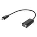 Pikkukuva 2 / 4: Mikro-USB-USB-naaras OTG-sovitin - musta