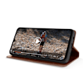 Miniatyrbild 4 av 5: Hus Folio för Xiaomi Redmi A5 Stöd för Video Brun kastanj