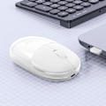 Pikkukuva 3 / 5: Optinen langaton hiiri Bluetooth tai WiFi 2,4 GHz LED RGB USB Dongle LinQ White Vit