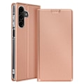 Pikkukuva 1 / 5: Samsung Galaxy A26 Suojakuori Satin-efekti Korttipidike Video-tuki Dux Ducis Rose Champagne Rosa