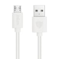 Pikkukuva 2 / 4: Laturi - Inkax - 1A - Micro USB - Valkoinen - 1m Vit