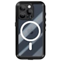 Miniatyrbillede 2 af 5: Coque Intégrale til iPhone 15 Pro Vandtæt Kompatibel med MagSafe Redpepper Transparent Vit