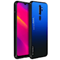 Miniatyrbild 2 av 4: Skyddande skal - Oppo - A5 2020/A9 2020 - Gradient - Glänsande - Hårt Blå