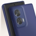 Miniatyrbillede 4 af 5: Taske til Motorola Edge 50 Fusion - AVIZAR - Silikone - Mat finish - Blå Blå