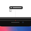 Pikkukuva 3 / 4: Sisäinen kaiutinritilä iPhone X:lle - AVIZAR - Musta - Suojaa vedeltä ja pölyltä Svart