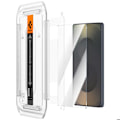 Pikkukuva 5 / 5: 2 kpl turvakalvoa Samsung Galaxy S25 Ultra Spigen SGP Läpinäkyvä Vit
