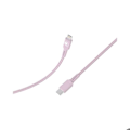Miniatyrbillede 2 af 5: USB-C / Lightning Oplader- og Overførselskabel 3A Power Delivery 60W 1.2m BigBen Connected Pink