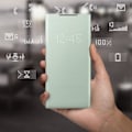 Miniatyrbild 3 av 4: Fodral - Samsung - Galaxy Note 20 - Led View Cover - Grön - Semihårt - Taktile Grön