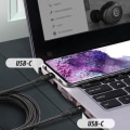 Pikkukuva 3 / 4: USB Type C - USB-C Virtalähde 100W lataus-/synkronointikaapeli 2m Xtorm Black