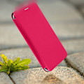 Miniatyrbild 5 av 6: Smartphone-etui 3.8'' till 4.7'' Med klaff, kortficka och glidfunktion Fuchsia Rosa