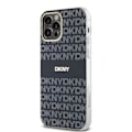 Miniatyrbillede 4 af 6: DKNY Mønster Sorte TPU Blød MagSafe Dækning til iPhone 12 / 12 Pro Svart