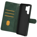 Pikkukuva 2 / 6: Kotelo Xiaomi Poco M6 rannehihnalle Flip Lompakkoteline Tummanvihreä