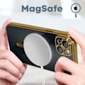 Miniatyrbild 3 av 4: MagSafe iPhone 13 Silikon Guld Fodral Magsafe Fodral